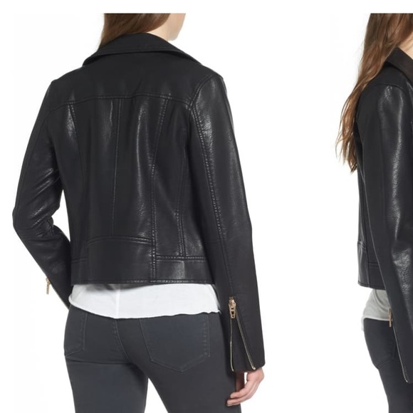 BlankNYC leather moto jacket!!